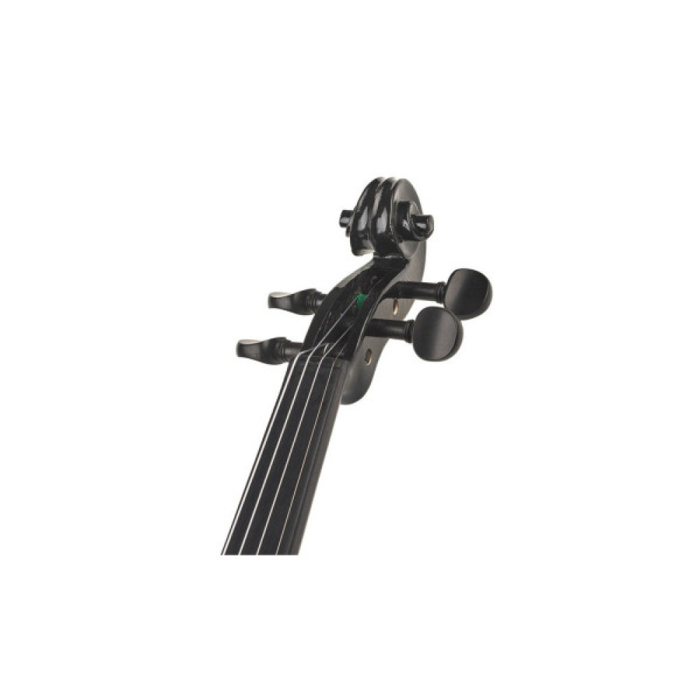 Скрипка Stentor Harlequin Electric Violin Outfit 4/4 Black (1515ABK)
