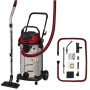 Пилосос професійний Einhell TE-VC 2340 SACL, 1500Вт, 225мБар, контейнер 40л, розетка, клас L, 10.1кг