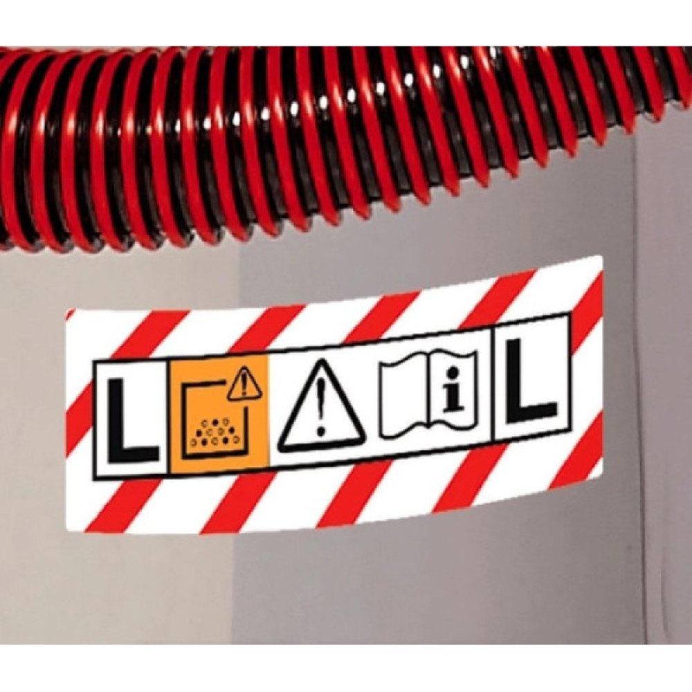Пилосос професійний Einhell TE-VC 2340 SACL, 1500Вт, 225мБар, контейнер 40л, розетка, клас L, 10.1кг