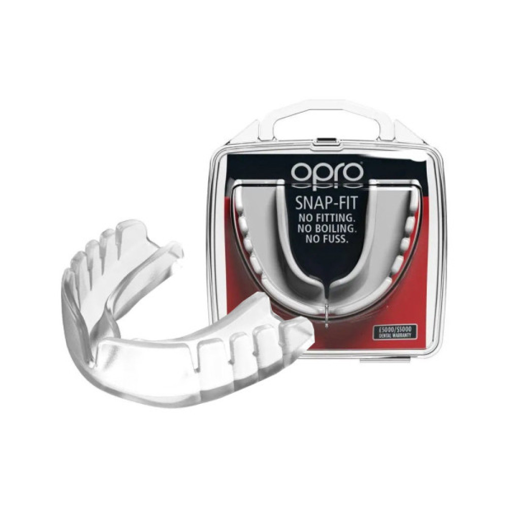 Капа Opro Snap-Fit доросла (вік 11+) Clear (art.002139015) (SN_Clear)