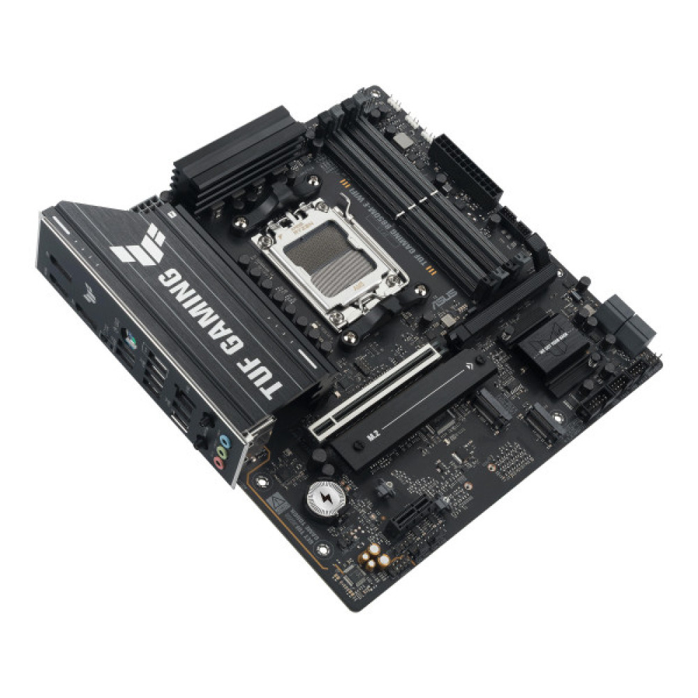 Материнcька плата ASUS TUF GAMING B850M-E WIFI sAM5 B850 4xDDR5 M.2 HDMI DP WiFi BT mATX