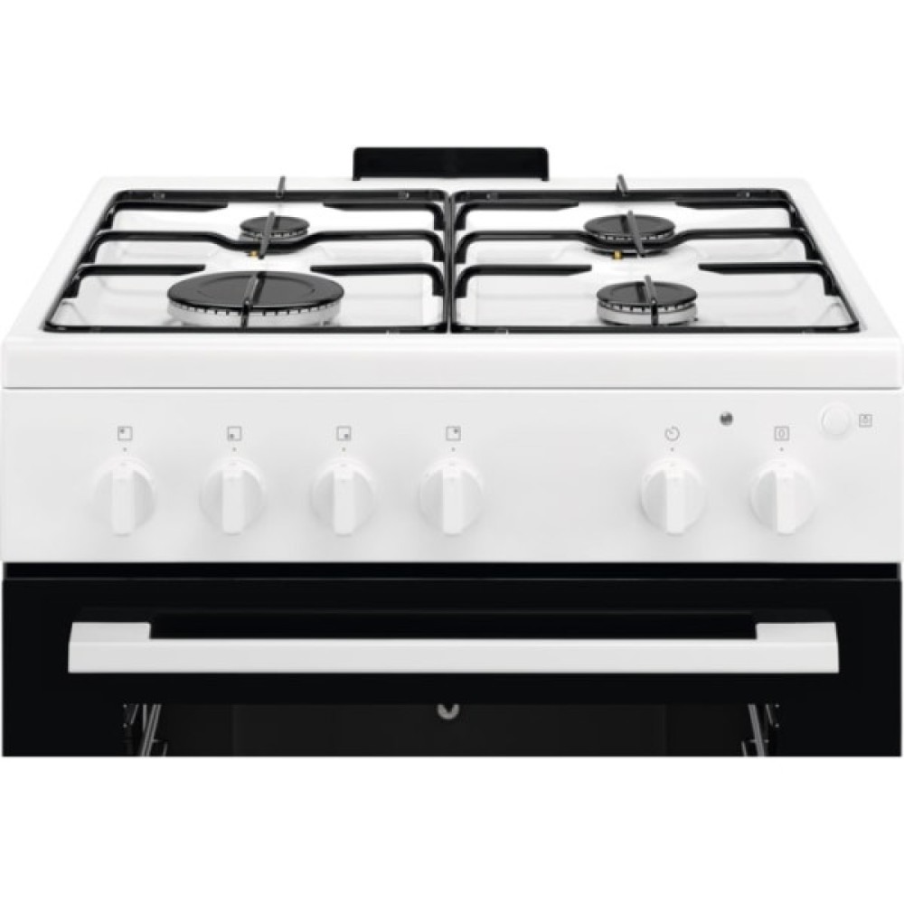 Плита Electrolux газова, 59л, 60x60см, білий