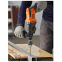 Перфоратор Black&Decker SDS-Plus, 650 Вт, 1.6 Дж, 3 режими, кейс, 3.57 кг (BEHS01)
