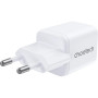 Зарядний пристрій Choetech 1xUSB-C PD30W PPS + 1xUSB QC3.0 (PD5012-EU-WH)