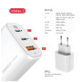 Зарядний пристрій Intaleo 65W GAN 2USB-C PD+USB-A QC 3.0 white (1283126559525) Зарядний пристрій Intaleo 65W GAN 2USB-C PD+USB-A QC 3.0 white (1283126559525)