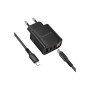 Зарядний пристрій BOROFONE BA98A Ilustre 2xUSB-C + 1xUSB-A PD30W digital display + cable USB-C to Lightning Black (6941991120527) Зарядний пристрій BOROFONE BA98A Ilustre 2xUSB-C + 1xUSB-A PD30W digital display + cable USB-C to Lightning Black (6941991120527)