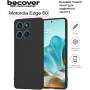 Чохол до мобільного телефона BeCover Silicone Motorola Edge 60 Black (713770) Чохол до мобільного телефона BeCover Silicone Motorola Edge 60 Black (713770)