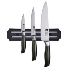 Набір ножів Bergner Midnight, 4 предмети, сталь SS2CR13NH (BG-39262-GR)