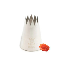 Кондитерська насадка Martellato Open Star 18 мм (BS 118)