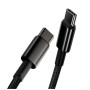 Дата кабель USB-C to USB-C 1.0m 100W black Baseus (CATWJ-01)