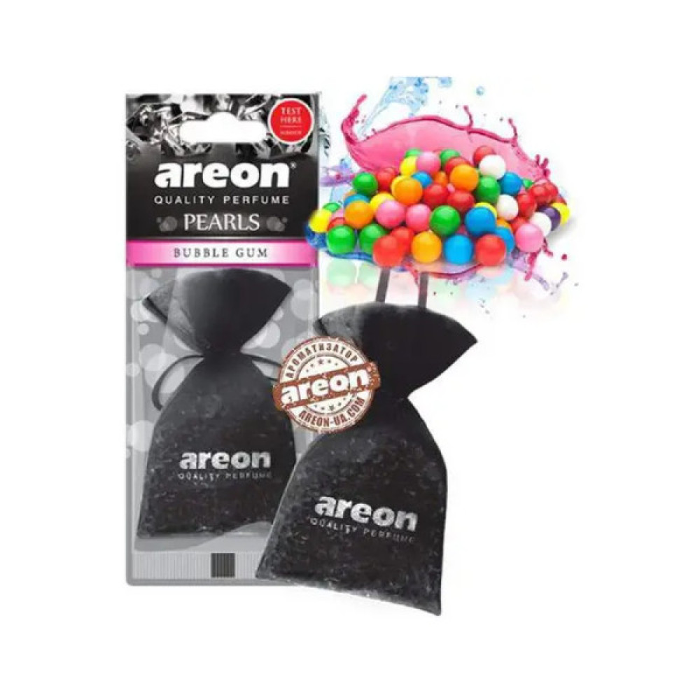 Ароматизатор для автомобіля Areon Pearls Black Bubble (77224)