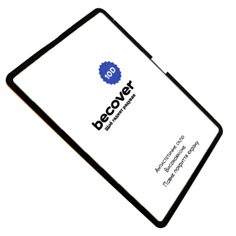 Скло захисне BeCover 10D Apple iPad Air 13" M2/M3 (2024/2025) Black (711676)