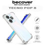 Чохол до мобільного телефона BeCover Anti-Shock Tecno Pop 8 Clear (710658) Чохол до мобільного телефона BeCover Anti-Shock Tecno Pop 8 Clear (710658)
