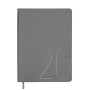 Тижневик Buromax датований 2026 STEEL, А5 срібло (BM.2127-24)
