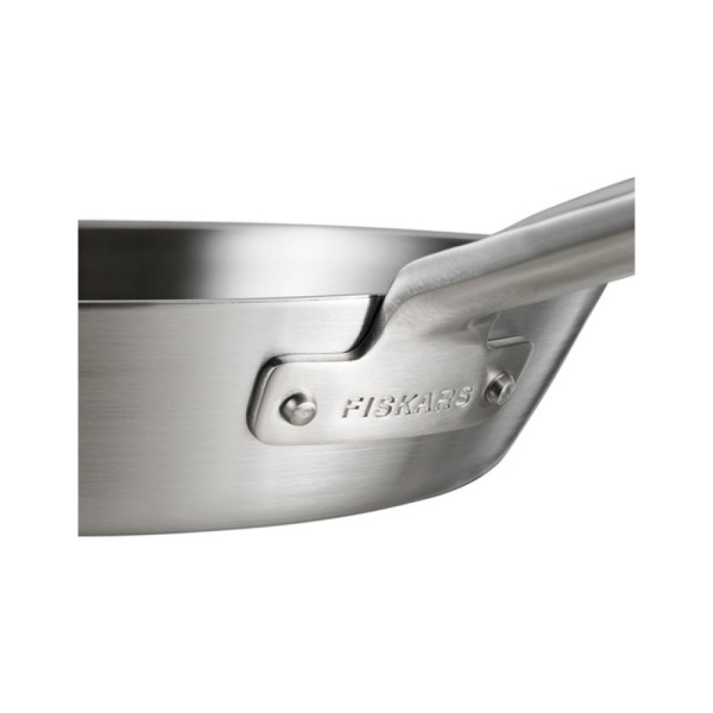 Сковорода Fiskars Вок Norden 28 см без покриття (1067630)
