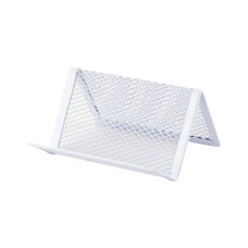 Підставка для візиток Axent металева 95x80x60 мм біла (2114-21-A)