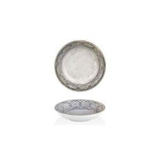 Тарілка By Bone серія "Rug" глибока 25 см, 1300 мл (RUG-FL-25-CK)