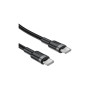 Дата кабель USB-C to USB-C 1.2m 60W black Acefast (6974316285137)