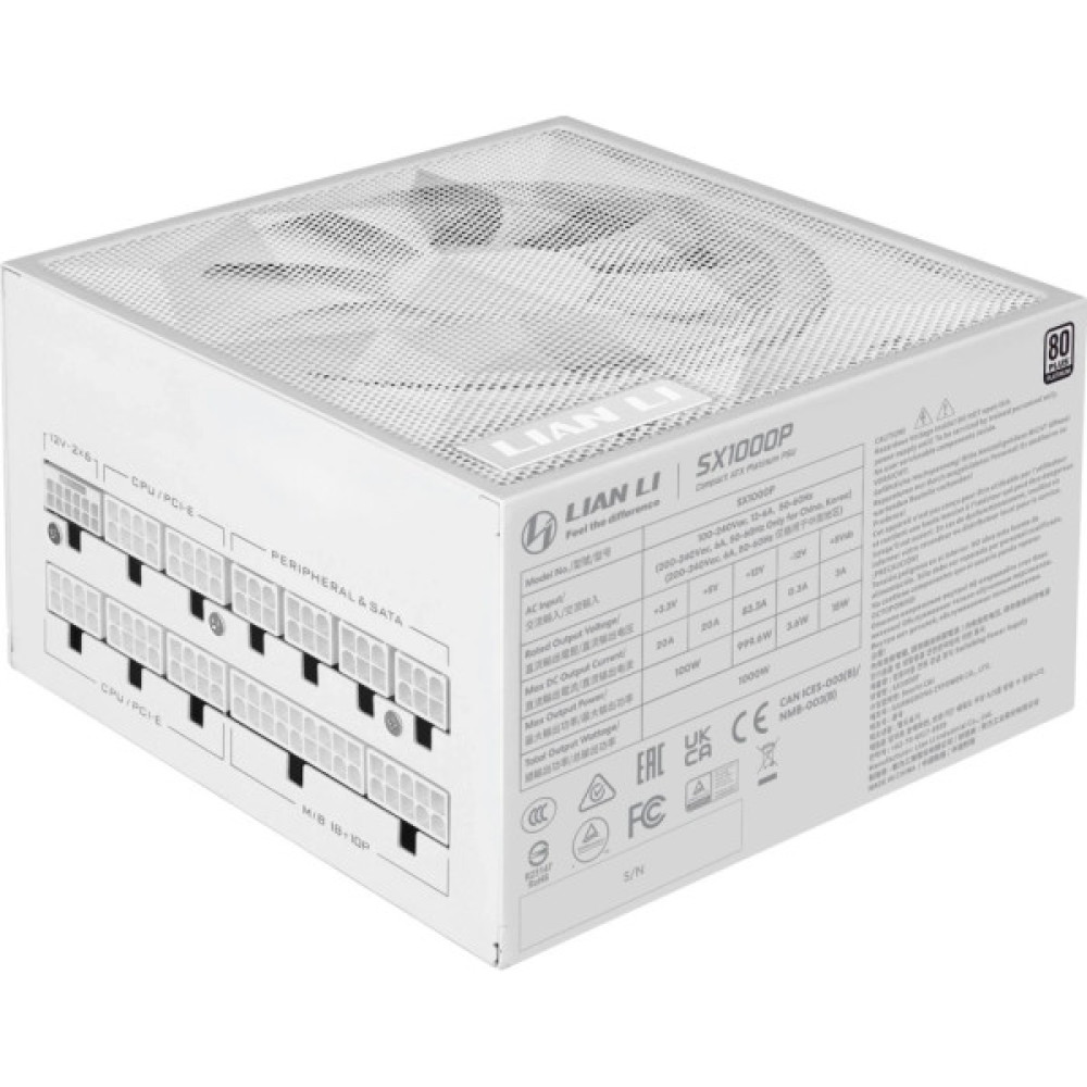 Блок живлення Lian Li 1000W SX1000P White (G9P.SX1000P.W000.EU)