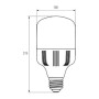 Лампочка Eurolamp E27 (LED-HP-40276) Лампочка Eurolamp E27 (LED-HP-40276)