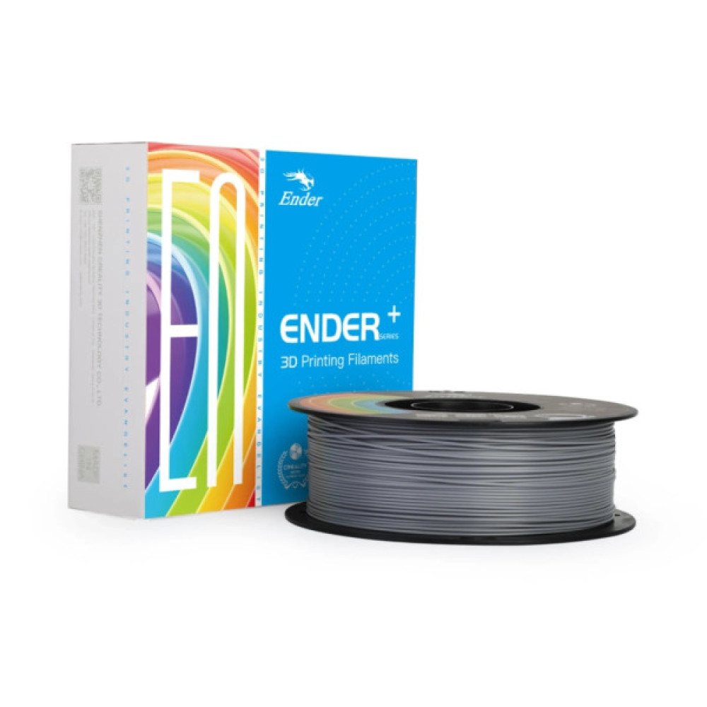 Пластик для 3D-принтера Creality PLA+ 1кг, 1.75мм, gray (3301010308)