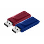 USB флеш накопичувач Verbatim 2x32GB Store'n'Go Slider Red/Blue USB 2.0 (49327) USB флеш накопичувач Verbatim 2x32GB Store'n'Go Slider Red/Blue USB 2.0 (49327)