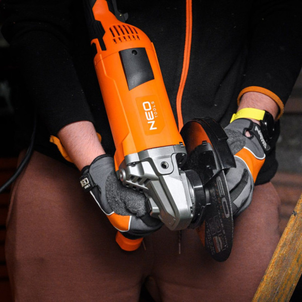 Шліфувальна машина Neo Tools 230мм, 3000W, 6600об/хв, 5.6кг (04-715)
