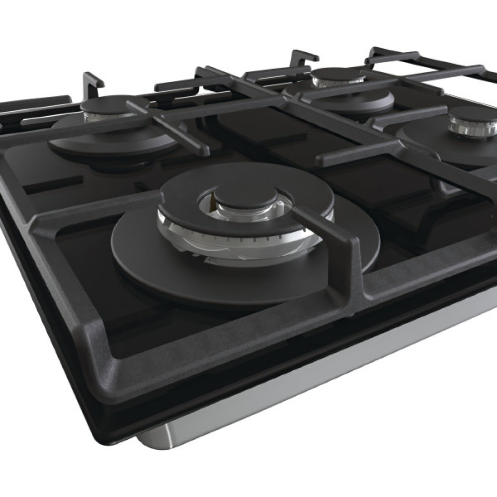Комплект Gorenje (духовка електрична BO6735E05B + поверхня газова на склі GTW641EB), 743549, чорн