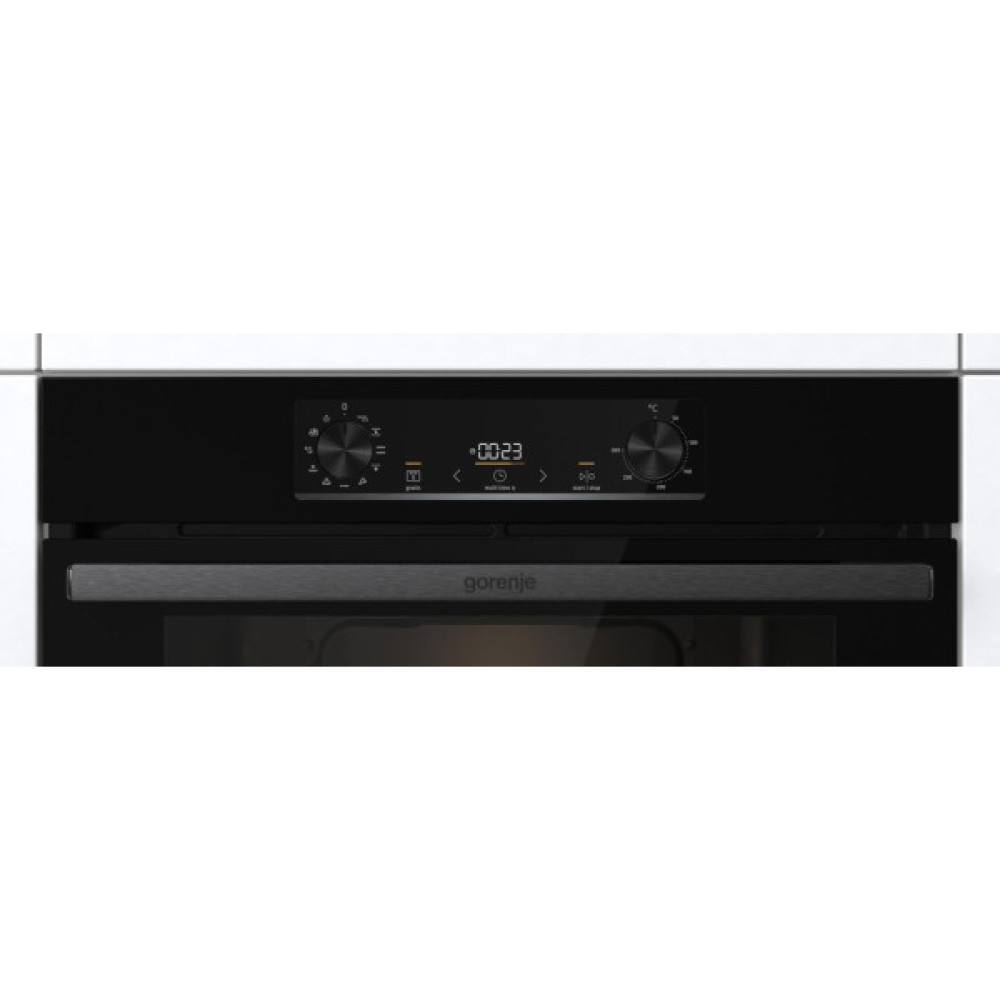 Комплект Gorenje (духовка електрична BO6735E05B + поверхня газова на склі GTW641EB), 743549, чорн