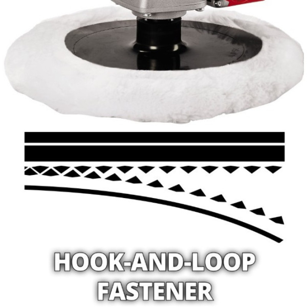 Шліфмашина полірувальна акумуляторна Einhell CE-CP 18/180 LI E - Solo 18В 180мм 500-3000об/хв 1.48кг без АКБ та ЗП