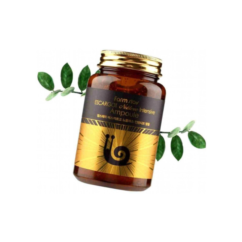 Сироватка для обличчя FarmStay Escargot Noblesse Intensive Ampoule 250 мл (8809469772778)