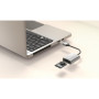 Кардрідер Trust Dalyx USB-A 3.2 > SD/microSD, Алюміній, 0.08м, Сірий