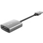 Кардрідер Trust Dalyx USB-A 3.2 > SD/microSD, Алюміній, 0.08м, Сірий