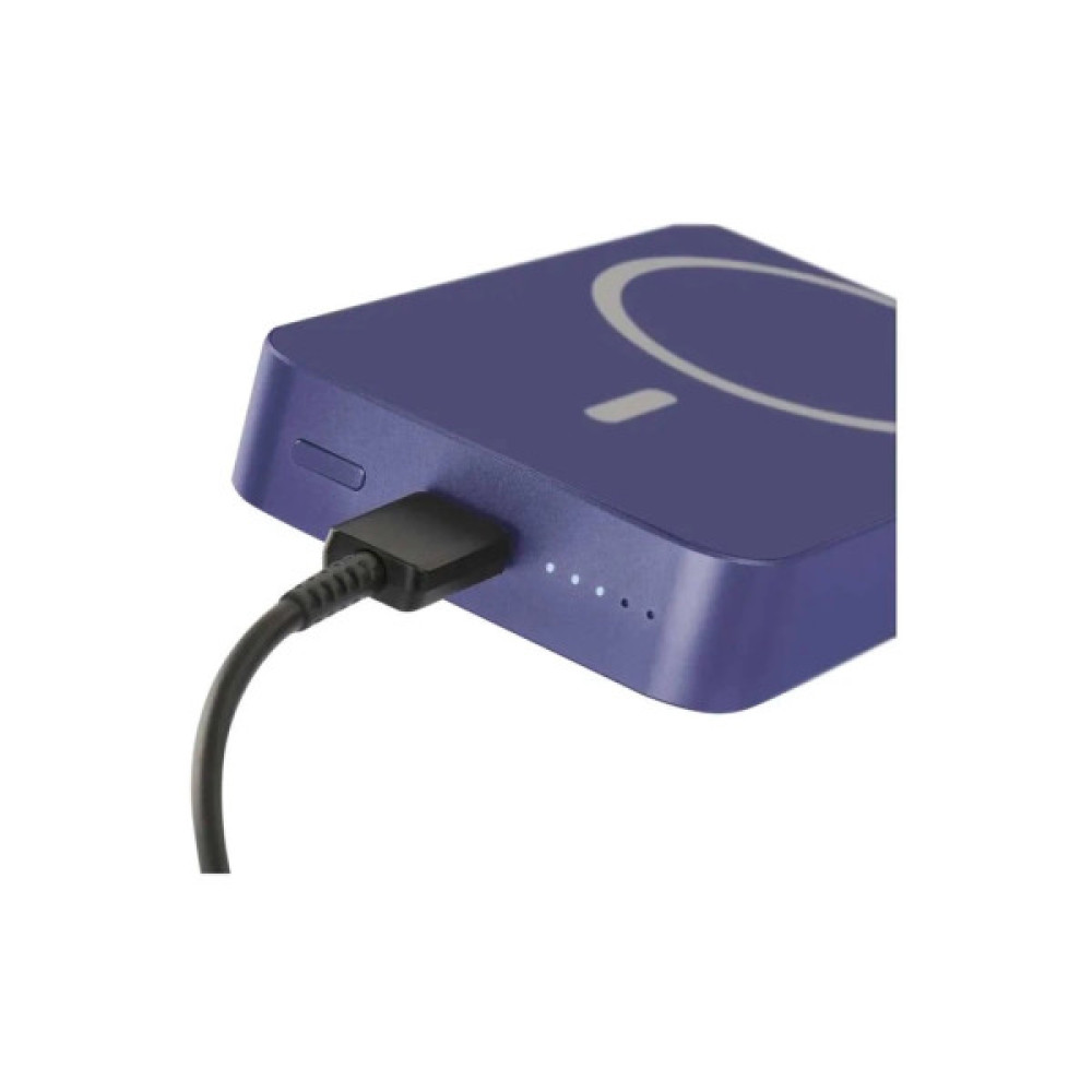 Батарея універсальна EMOS 10000mAh WI1046, 20W, Wireless, blue (B0551BL)