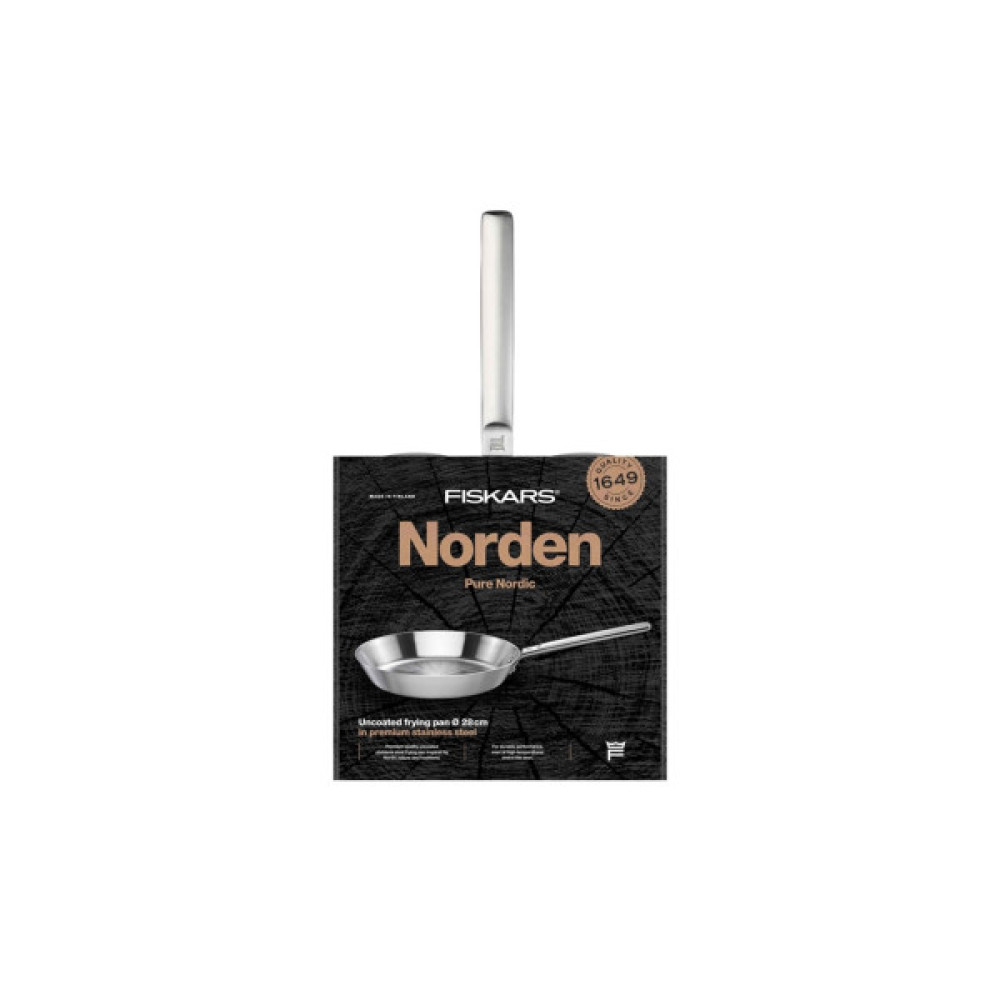 Сковорода Fiskars Norden без покриття 28 см (1067629)