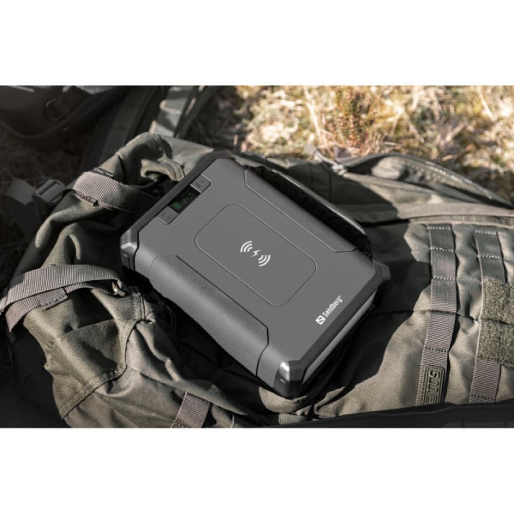 Батарея універсальна Sandberg 96000mAh, Survivor, DC/84W, PD/60W, Cigar Lighter 180W, Wireless, LiFePo4 (420-78)