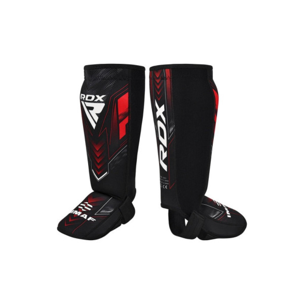 Захист гомілки і стопи RDX Neoprene Shin Instep IMMAF-1 Red S (SGN-IMF-1R-S)