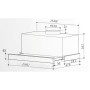 Витяжка кухонна Interline SHARK PLUS BL/S A/60 Витяжка кухонна Interline SHARK PLUS BL/S A/60