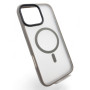 Чохол до мобільного телефона BeCover Metal Buttons Case (MagSafe) для Apple iPhone 16 Pro Gray (712098) Чохол до мобільного телефона BeCover Metal Buttons Case (MagSafe) для Apple iPhone 16 Pro Gray (712098)