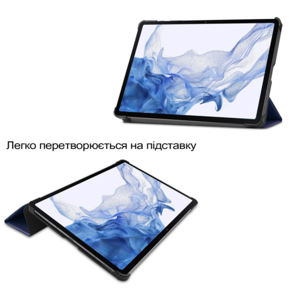 Чохол до планшета BeCover Smart Case Samsung Galaxy Tab S10 Lite SM-X400/406 10.9" Deep Blue (713837)