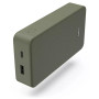 Батарея універсальна Hama 20000mAh, 15W/5V/3A, USB-C, USB-A, green (00201716)