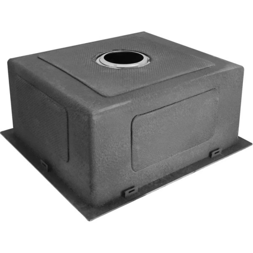 Мийка кухонна Kroner Geburstet-4843HM (CV022799)