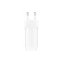 Зарядний пристрій Belkin 30W 2хUSB-С PD PPS white (WCB010VFWH)
