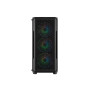 Корпус 2E GAMING Hexagon G338 без БЖ 2xUSB3.0, 1xUSBType-C, 3x120мм ARGB, 1x120мм, VGA 330мм, LCS ready, HUB, TG Side Panel, ATX, чорний