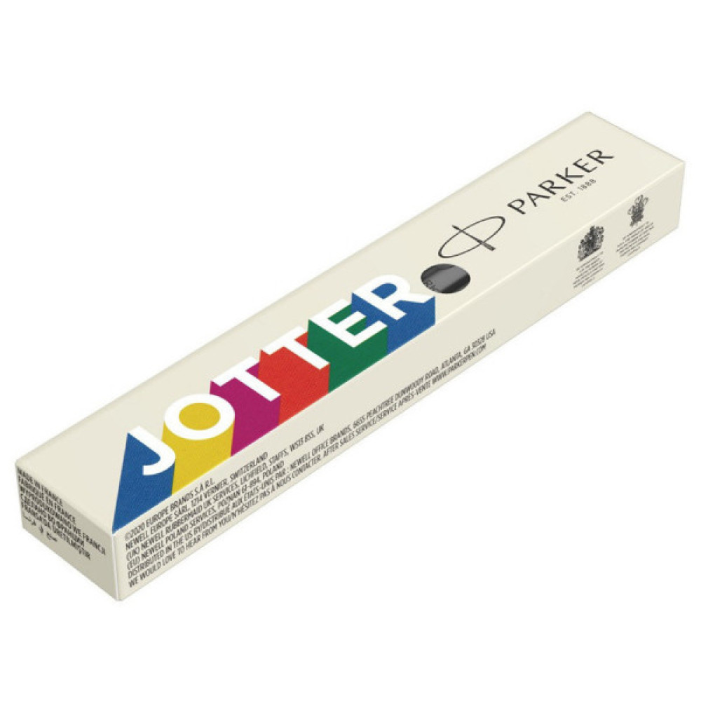 Ручка пір'яна Parker JOTTER 17 Originals White CT  FP F в Eco упаковці (15 011e)