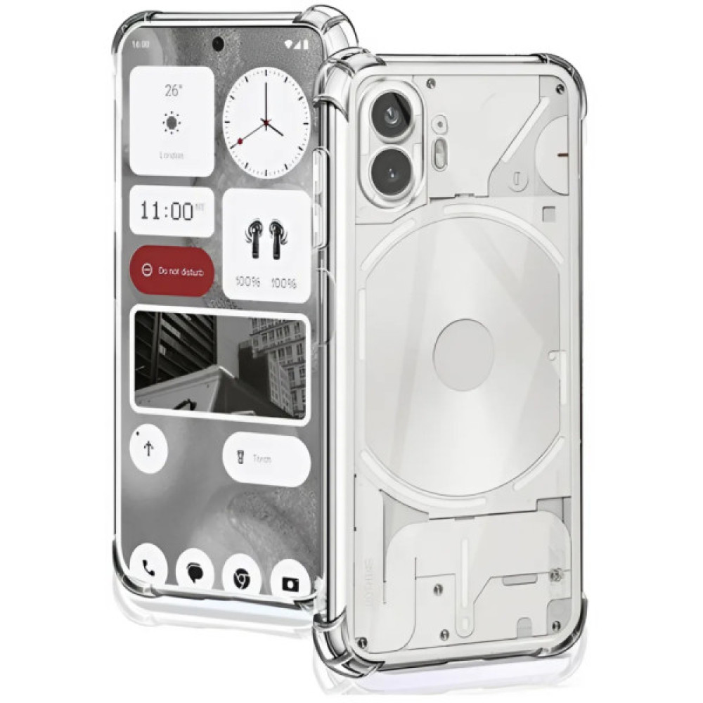 Чохол до мобільного телефона BeCover Anti-Shock Nothing Phone (2) Clear (711792) Чохол до мобільного телефона BeCover Anti-Shock Nothing Phone (2) Clear (711792)