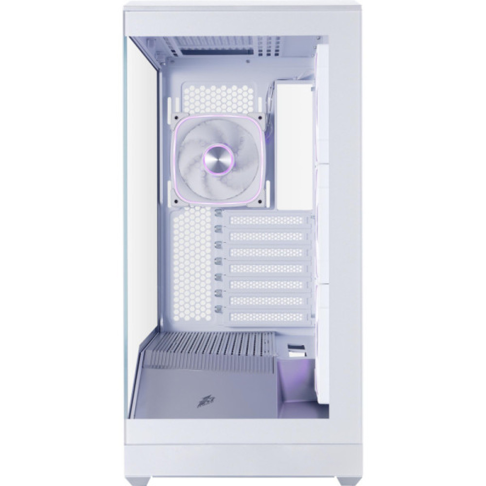 Корпус для ПК 1stPlayer GM7-SV-3FN7R-W-1FN7-W Silver (GM7-SV-3FN7R-W-1FN7-W)