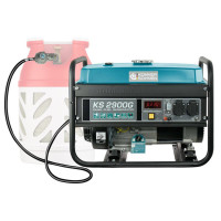 Генератор газобензиновий Konner&Sohnen KS 2900G LPG, 230В, 2.9кВт, ручний стартер, 43кг