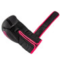 Боксерські рукавички PowerPlay 3024 Ultra Mat Чорно-Рожеві 8 унцій (PP_3024_8oz_Bl/Pink)