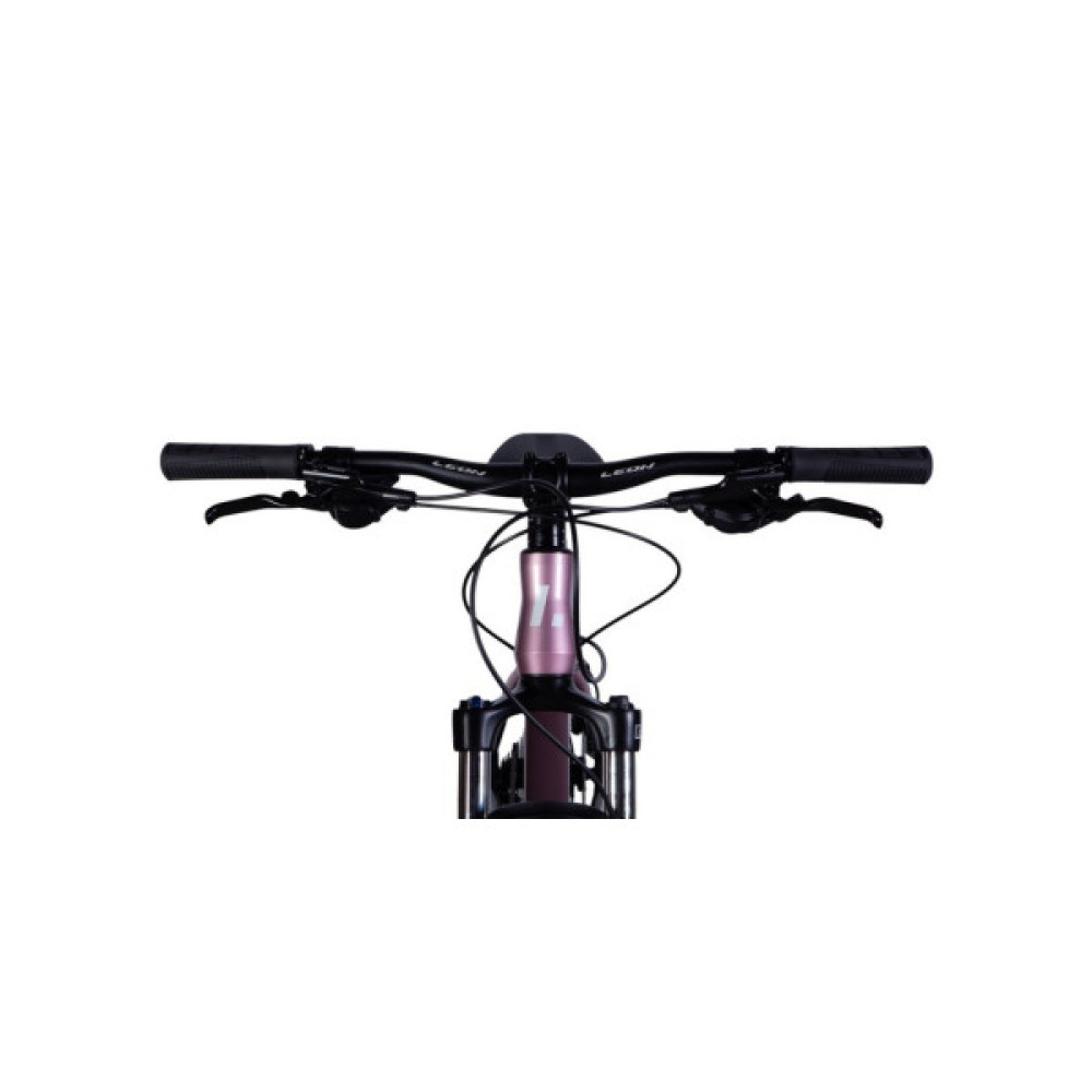 Велосипед Leon 27,5" XC LADY 80 HDD рама-16" AL 2025 рожевий з чорним (OPS-LN-27,5-009)